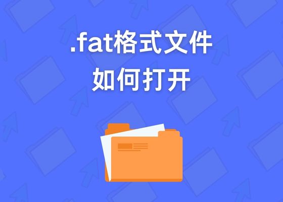 什么是FAT格式文件？如何打开fat文件？